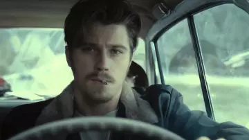 The leather jacket of Johnny Five (Garrett Hedlund) in Inside Llewyn Davis
