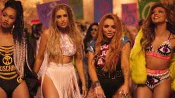 The whole pattern eyes of Jade Thirlwall in the clip Power of Little mix