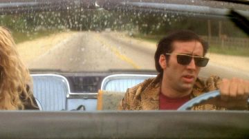 Sunglasses Ray-Ban Olympian II of Sailor Ripley (Nicolas Cage) in Sailor and Lula