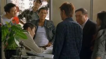 Chaqueta de jean del detective Ma Jun (Donnie Yen) en Flashpoint
