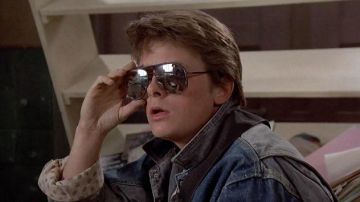 Sunglasses Carl Zeiss 9236 Marty McFly (Michael J. Fox) in Back to the future