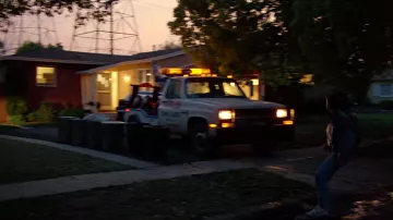 La casa de Marty McFly (Michael J. Fox) en Los Ángeles (California, EE.UU.) en Regreso al Futuro