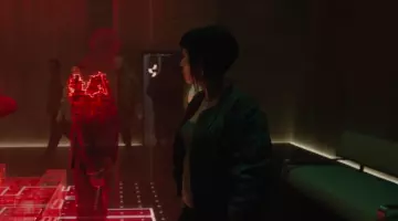 Le bomber de Motoko Kusanagi (Scarlett Johansson) dans Ghost In The Shell