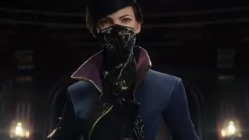 Blue Costume Coat worn by  Emily Kaldwin as seen in Dishonored 2