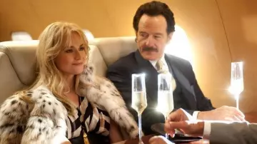 Dennis Basso Fur Coat worn by Kathy Ertz (Diane Kruger) as seen in The Infiltrator
