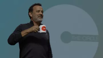 The mug of Eamon Bailey (Tom Hanks) in The Circle