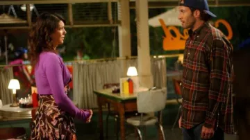 La robe à fleurs Temperley London de Lorelai Gilmore (Lauren Graham) dans Gilmore Girls