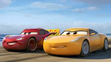 La réplica del Coche (mando a distancia = Cruz Ramírez en Cars 3
