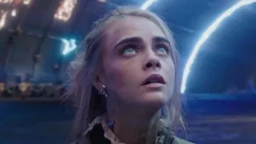 Les boucles d'oreille portées par Laureline (Cara Delevingne) dans Valérian et la cité des mille planètes