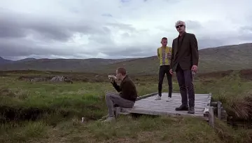 Les lunettes de soleil de Simon Williamson / Sick Boy (Jonny Lee Miller) dans Trainspotting