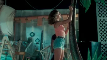 The pink tank top from Bebe / Frances Houseman (Jennifer Grey) in Dirty Dancing