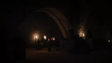 Los Reales Arsenales de Sevilla en España, profundidades del Calabozo Rojo en Juego de Tronos S07E02