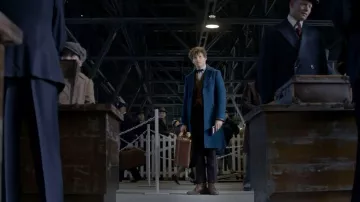 The boots of Norbert Dragon (Eddie Redmayne) in Fantastic Animals
