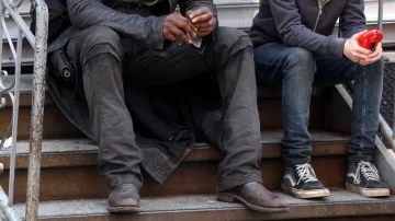 Las zapatillas Blue Van de Jake Chambers (Tom Taylor) en The Dark Tower