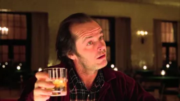 The jacket in the velvet of Jack Torrance (Jack Nicholson) in the Shining