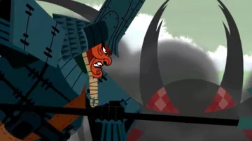 Le masque rouge dans Samouraï Jack saison 5