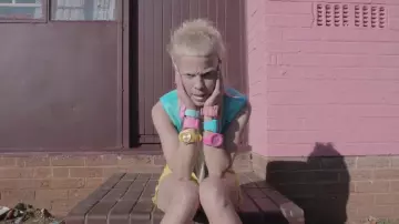 Watch blue sky of Yolandi Visser in the movie clip Baby s on Fire Die Antwoord