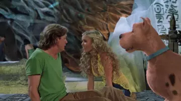 The replica plush Scooby-Doo in Scooby-Doo