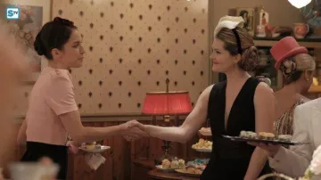 The combination of black A. L. C. Sutton Brady (Meghann Fahy) in The Bold Type S01E07