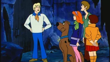 The purple dress Daphne in Scooby-Doo