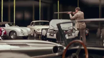 La Ford Mustang blanche de 1967 dans Overdrive