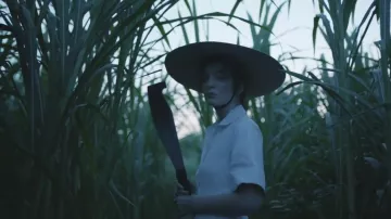 Le chapeau de paille Jacquemus de Lorde dans son clip Perfect Places