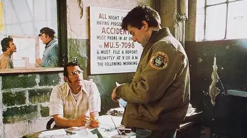 The patch / crest "King Kong Company' jacket Travis Bickle (Robert de Niro) in Taxi Driver