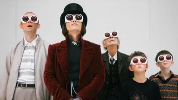 Las gafas de Willy Wonka (Johnny Depp) en Charlie y la fábrica de chocolate