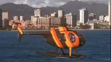 The city of Honolulu in Hawaii in the series Magnum