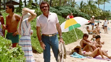 The waistband canvas of Thomas Magnum (Tom Selleck) in the Magnum