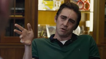 Le polo Ralph Lauren vert de Bill Stapleton (Lee Pace) dans The Program