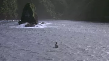 Le Nā Pali Coast State Park à Hawaï qui sert de décor à la côte de Isla Nublar dans Jurassic Park