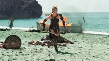 The tiara Antiope (Robin Wright) in Wonder Woman