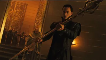 Gungnir, the spear of Odin stolen by Loki (Tom Hiddleston) in Thor : the dark world, The