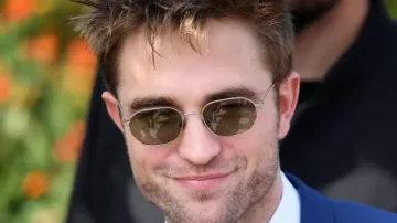 Gafas de sol de Robert Pattinson para la promoción Good Time en el Festival de Cine de Cannes