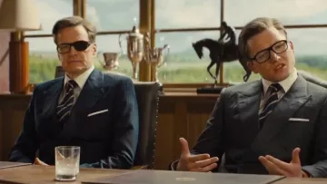 El traje de Harry Hart (Colin Firth) Mr Porter en Kingsman: The Golden Circle