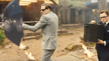 El paraguas de Harry Hart (Colin Firth) Swaine Adeney Brigg en Kingsman: The Golden Circle
