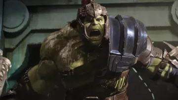 Le casque de Hulk (Mark Ruffalo) dans Thor : Ragnarok