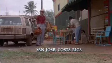 Le front de mer de Kapaa sur l'île de Kauai à Hawaï sert de décor à San José au Costa Rica dans Jurassic Park