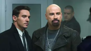 Leather Jacket worn by Charlie Wax (John Travolta) as seen in From Paris with Love