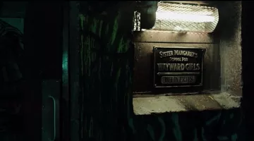 The plate of the bar Sister Margareth''s School in Deadpool