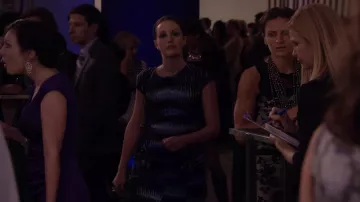 The full skirt blue Peter Pilotto Blair Waldorf (Leighton Meester) in Gossip girl (Season 6 Episode 6)