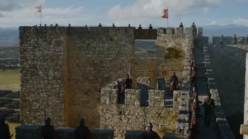 La fortaleza de Trujillo en Cáceres en España, murallas de Realport en Juego de Tronos S07E07