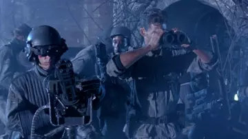 The authentic uniforms worn by the soldiers of the resistance in the movie Terminator 2: Judgment Day
