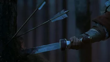 The authentic sword of General Maximus (Russell Crowe) in Gladiator