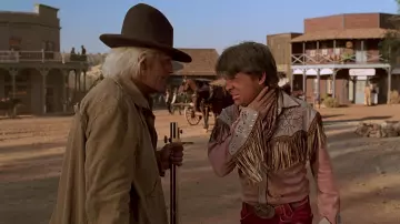 El auténtico traje de vaquero usado por Marty McFly (Michael J. Fox) en Back to the Future III