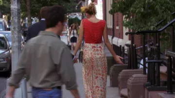 La jupe longue haute Hippie de Serena van der Woodsen (Blake Lively) dans Gossip girl S06E02