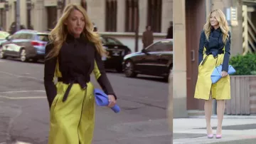 Les escarpins python de  Serena van der Woodsen (Blake Lively) dans Gossip girl S05E24