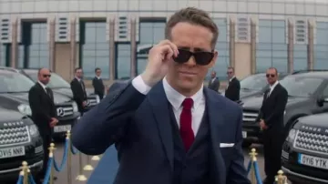 Gafas Wayfarer Tom Ford de Michael Bryce (Ryan Reynolds) en Hitman & Bodyguard