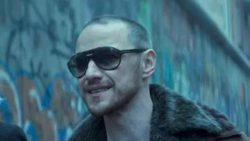 Gafas de sol Tom Ford Dimitry montura dorada de David Percival (James McAvoy)